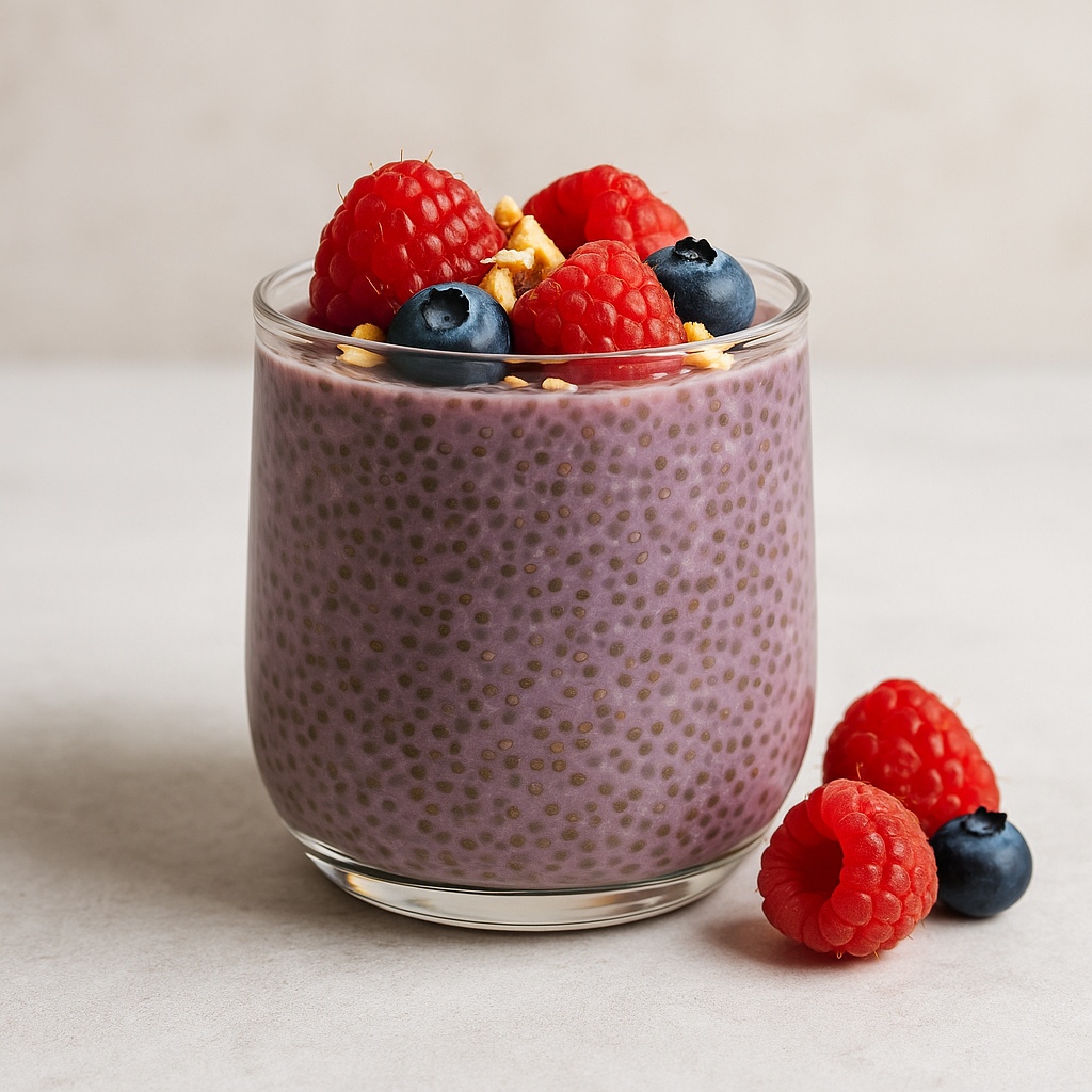 Kombucha chia pudink Dezert